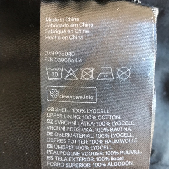 H&M Conscious black Brooker bustier jumpsuit, size 6 - Picture 9 of 10